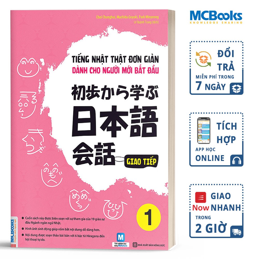 Sách Tiếng Nhật Thật Đơn Giản Phần Giao Tiếp Dành Cho Người Mới Bắt Đầu