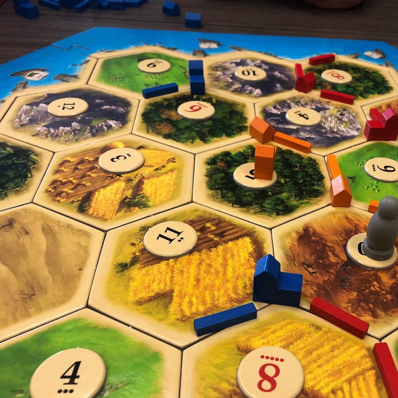 Bộ Thẻ Trò Chơi CATAN 5th CATAN Board Game Vui Nhộn