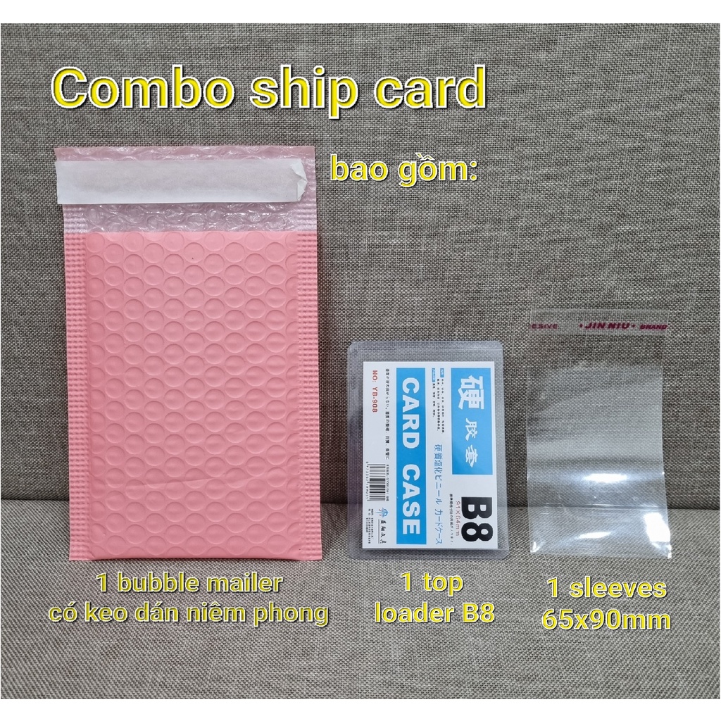 Combo ship card ảnh an toàn chống sốc chống df card - đơn giản tiện lợi an toàn chống sốc chống nước chống gãy card