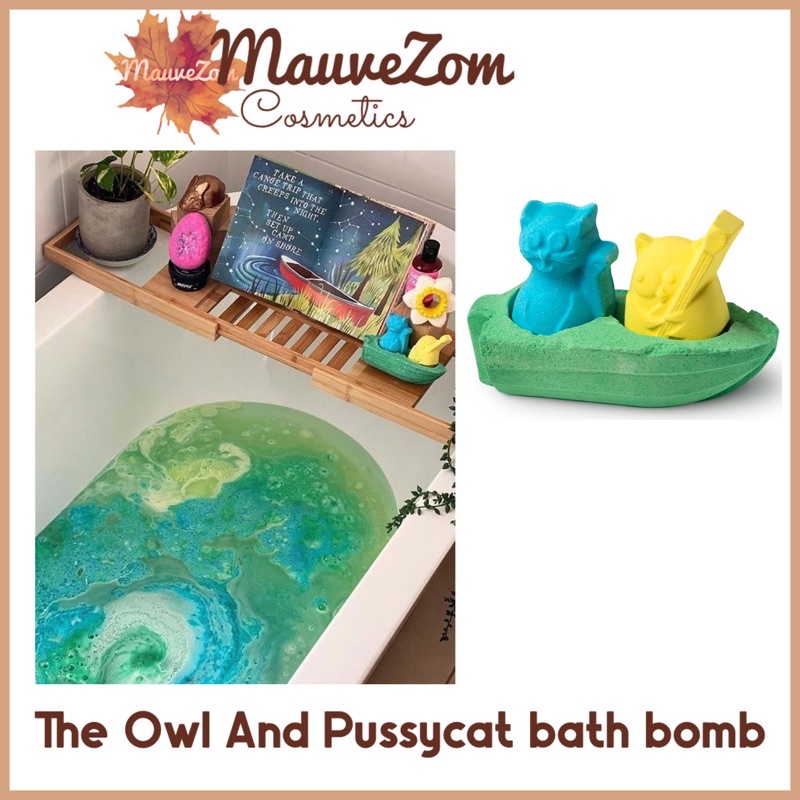 Bom tắm LUSH - The Owl And The Pussycat Bath Bomb (Limited edition)