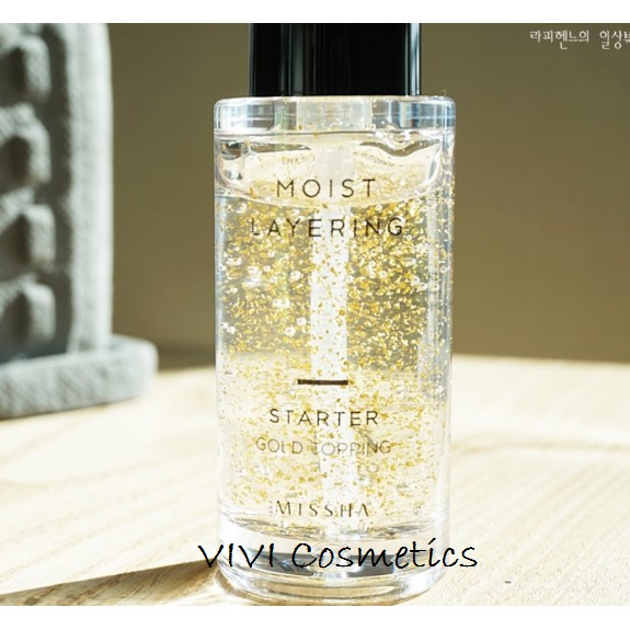 Kem lót dưỡng ẩm Missha MOIST LAYERING STARTED GOLD TOPPING 30ML | BigBuy360 - bigbuy360.vn