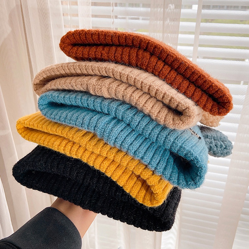 Mũ Len Beanie Tai Mèo Mềm Mại Đáng Yêu