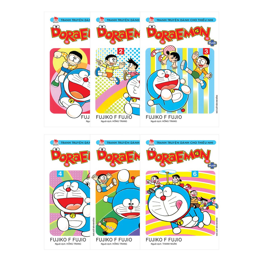 Combo Sách Doraemon Plus (Trọn Bộ 6 Tập)