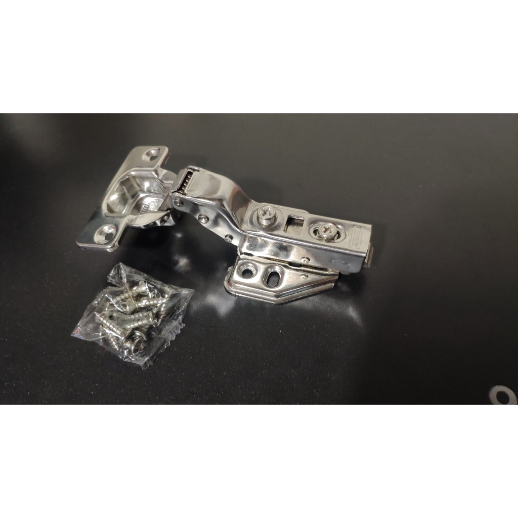 Bản lề INOX blumk giảm chấn tháo lắp nhanh có vít