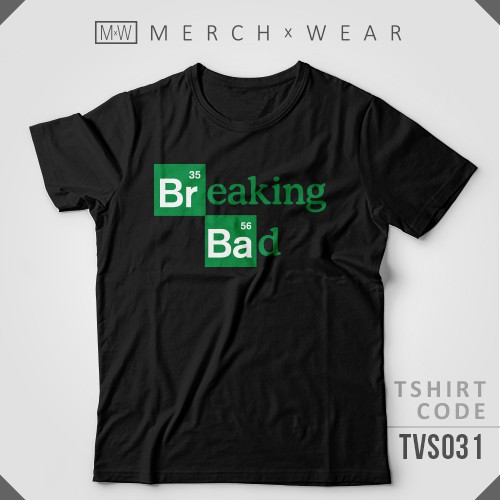 HOT🔥 Áo Phông Breaking Bad Logo - TV Series Tshirt (TVS031)