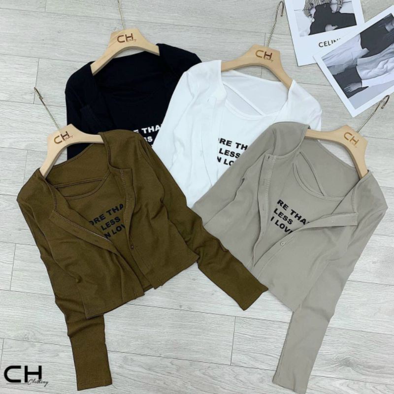 Sét áo 2 món trong và ngoài cực xinh A15