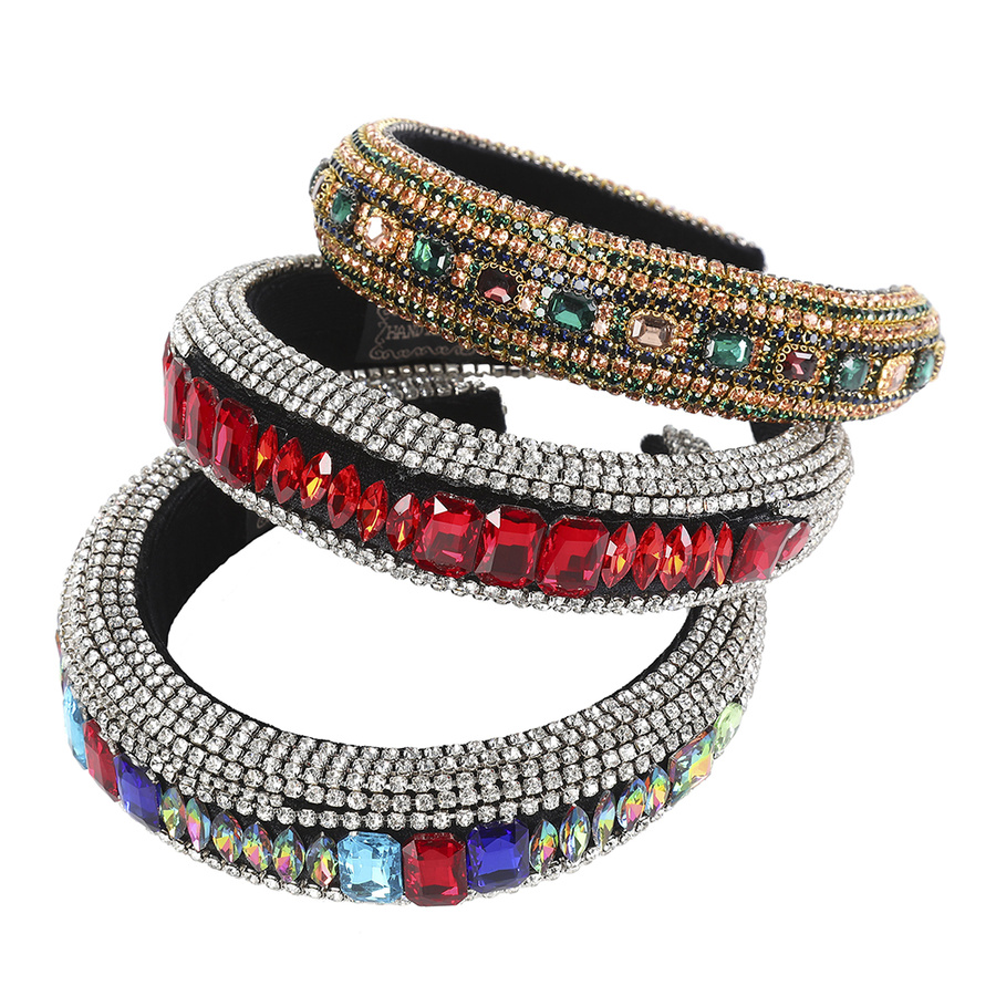 Băng Đô Cài Tóc Đính Đá Nhân Tạo Sang Trọng Dành Cho Nữ