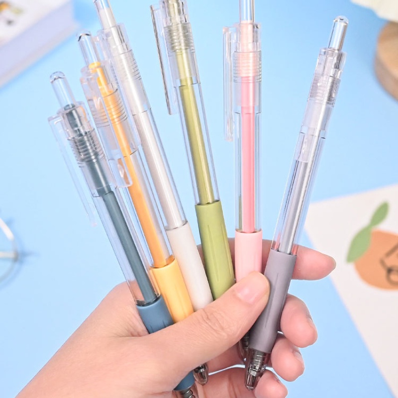 Bút bi tùy chọn màu thiết kế đơn giản xinh xắn