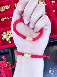 Dây chỉ đỏ mix tỳ hưu 24k