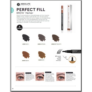 Bút Dạ Kẻ Mày Absolute NewYork Perfect Fill Brow Marker