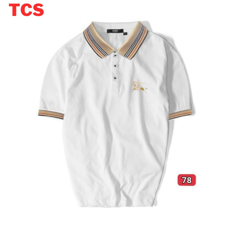 Áo thun nam có cổ màu trắng thời trang giá rẻ TCS 78 | BigBuy360 - bigbuy360.vn