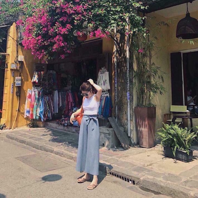 Quần Xếp Li Ống Rộng