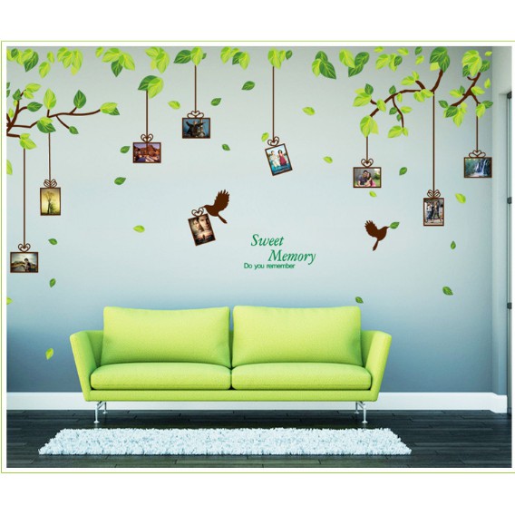 Decal trang trí Cây Phôto size lớn