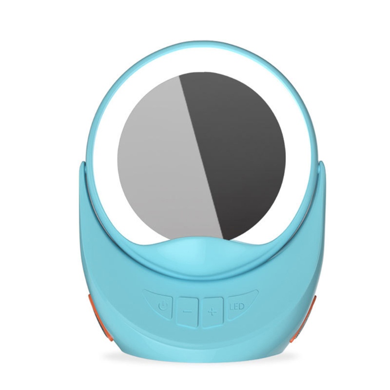 Gương Trang Điểm zzz Tích Hợp Chức Năng Sạc Không Dây Và Đài FM Rảnh Tay Cho Điện Thoại