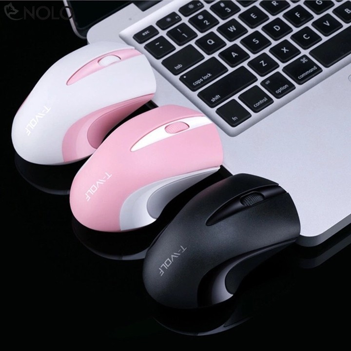 Chuột Không Dây Wireless Ergonomic Wolf Model Q-2 Cao Cấp