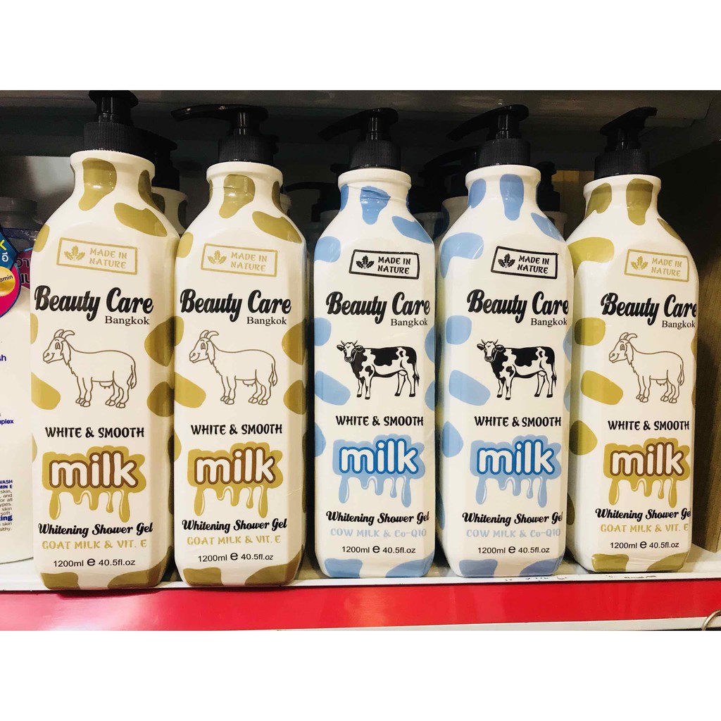 Sữa tắm bò - dê -Thái 1200ml | BigBuy360 - bigbuy360.vn