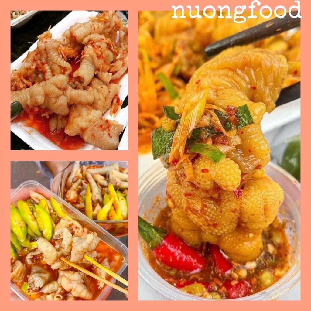 [HCM - HỎA TỐC] SỈ CHÂN GÀ RÚT XƯƠNG (NET 5) HÀNG NGON- NUONGFOOD