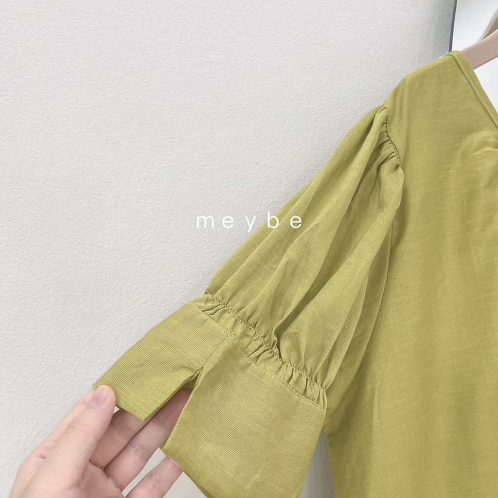 Đầm Bầu mặc nhà thiết kế dáng suông vải đũi lạnh VT-4