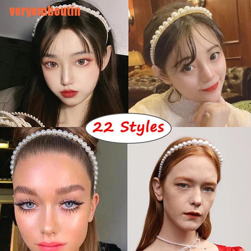 Cài Tóc Đính Hạt Ngọc Trai Giả Lấp Lánh Thời Trang