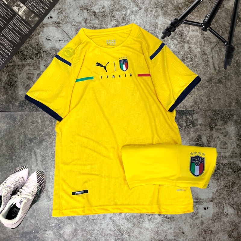 Bộ quần áo đá banh Đt Ilalia màu vàng hàng cao cấp new2021