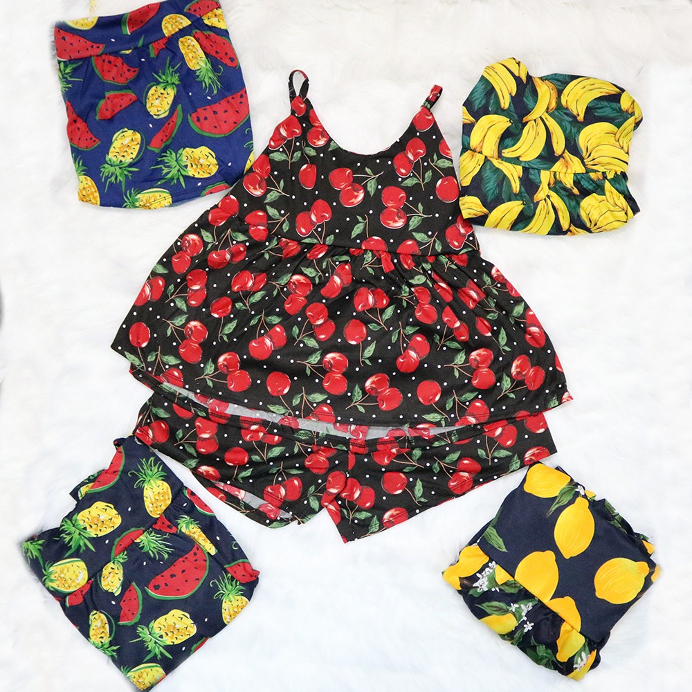 [Mã WASTHI giảm 10K đơn 50K] [FREESHIP 99K TOÀN QUỐC] Đồ Bộ Trái Cây Trẻ Trung Cực Hot Mùa Hè | BigBuy360 - bigbuy360.vn