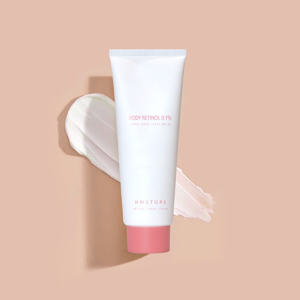 Kem Dưỡng Trắng &amp; Phục Hồi Da Sau Tái Tạo SPF 30 HM STORE - Retinol Body Cream 200g