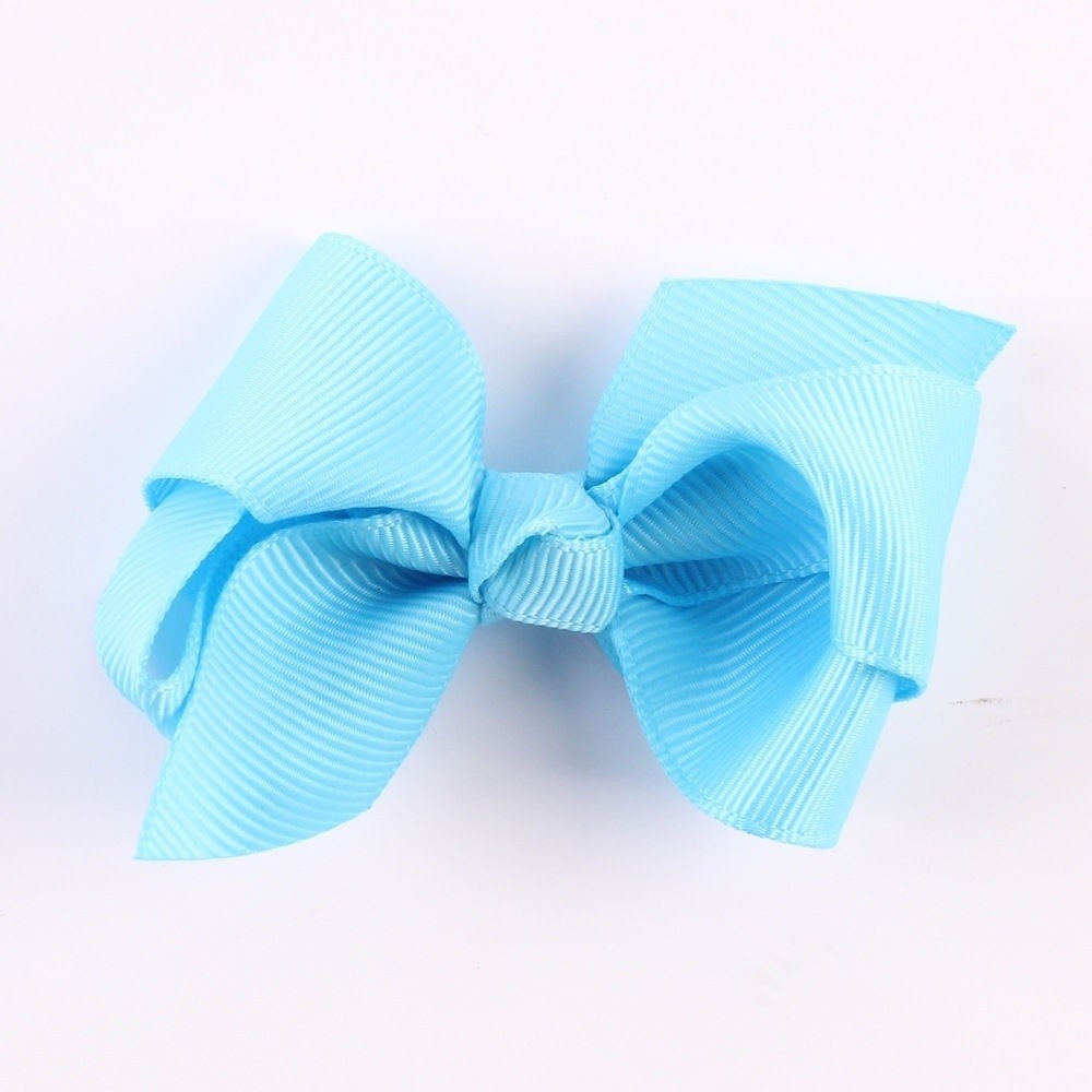 ღ♛ღ20Pcs Baby Kids Children Girl Bow Ribbon Alligator Hair Clip Hairpin Accessories