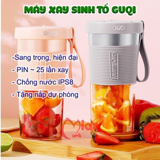 Máy xay sinh tố mini cầm tay GUQI-3 lưỡi Sạc Pin Tiện Lợi giá rẻ