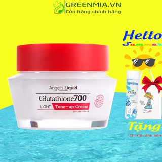 Kem Dưỡng Ngày Angel's Liquid Dưỡng Trắng Chống Nắng SPF 50+ Angel's Liquid Glutathione 700 Light Tone Up Cream 50ml