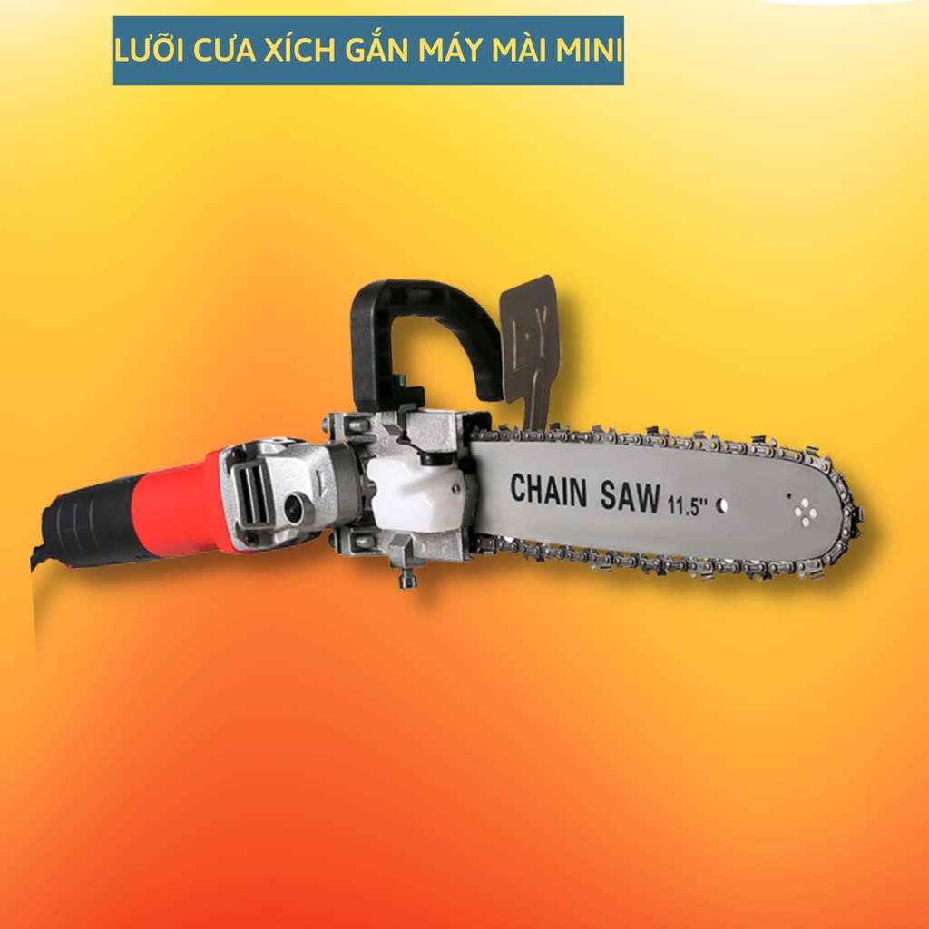 Lưỡi Cưa Xích - Lưỡi Cưa Gắn Máy Cắt Cầm Tay CHAIN SAW tra dầu tự động