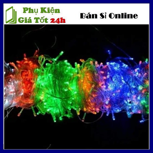 combo 50 dây đèn nháy 4.5m nhiều màu