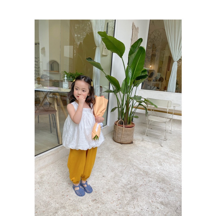 [Babycat] Hàng Có Sẵn Quần Dài Mỏng Chống Muỗi Phong Cách Nhật Bản Hàn Quốc Mùa Hè Hàng Mới 2022 Dành Cho Bé Gái