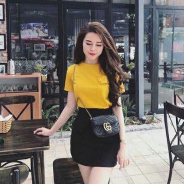 Áo thun nữ Zara túi bèo