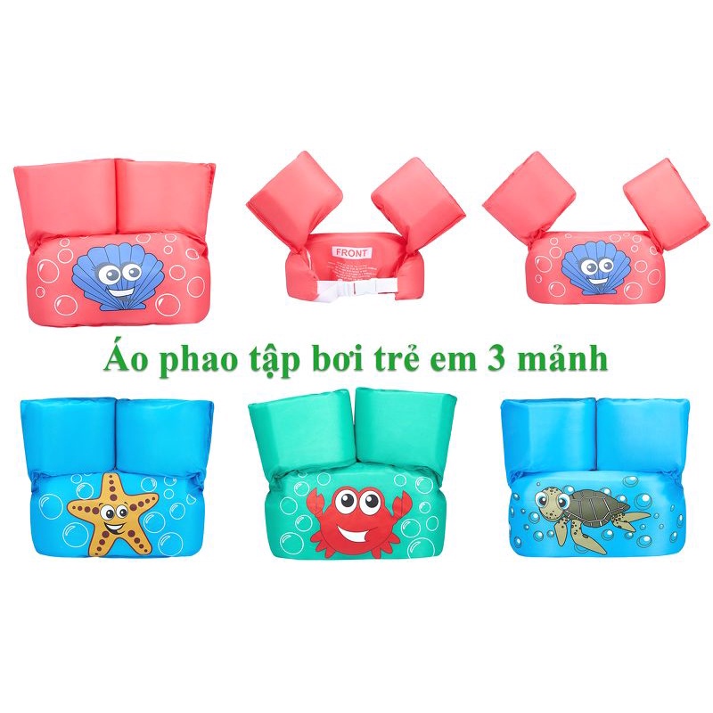 Áo phao tập bơi trẻ em 3 mảnh