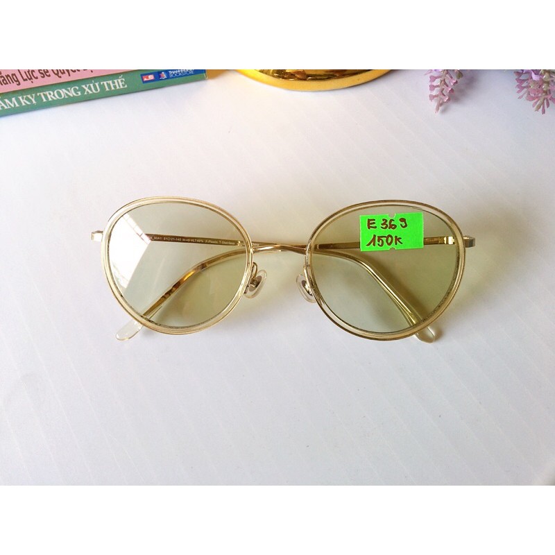 E369: Kính mát si Nhật thương hiệu Zoff (ZP181G05A_50A1), made in China.