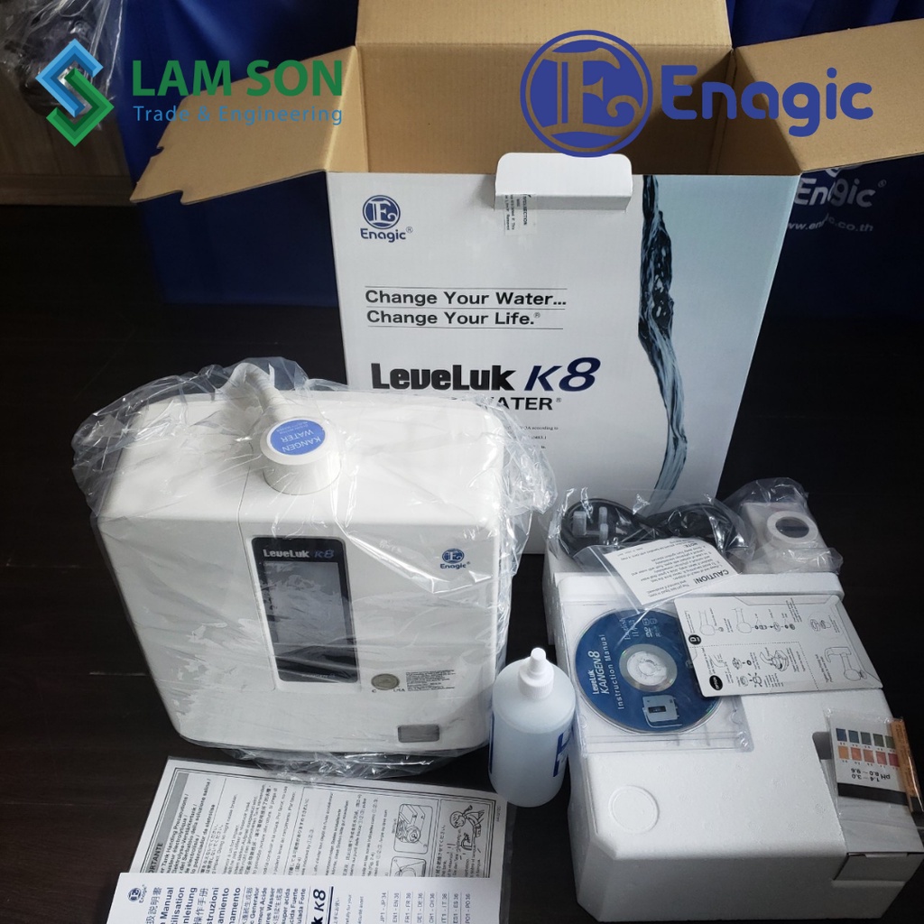 Máy lọc nước ion kiềm LeveLuk K8 Nhập khẩu Enagic Nhật Bản
