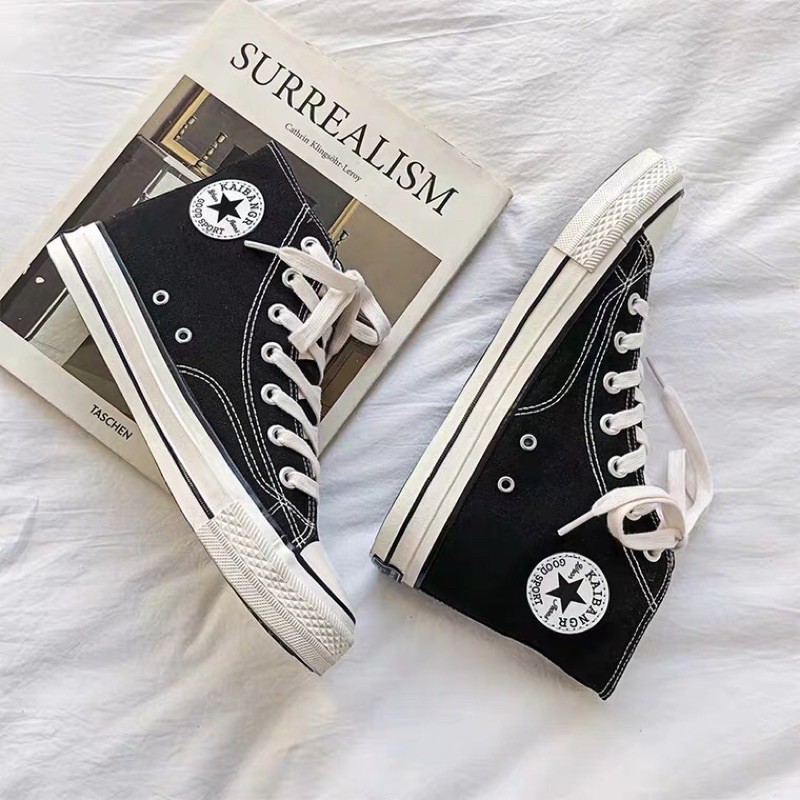 Giày nữ thể thao sneaker đi học đẹp big size đế cao trắng đen giá rẻ JAENIA G002 | BigBuy360 - bigbuy360.vn