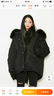 Áo Parka Chần Bông  ( Có ảnh thật )