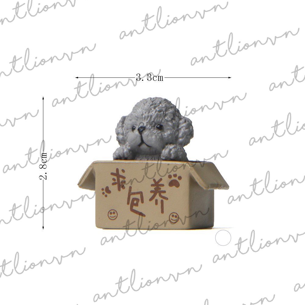 Keycap lẻ hình Chó Poodle Trong Hộp siêu dễ thương Keycap Lionvn