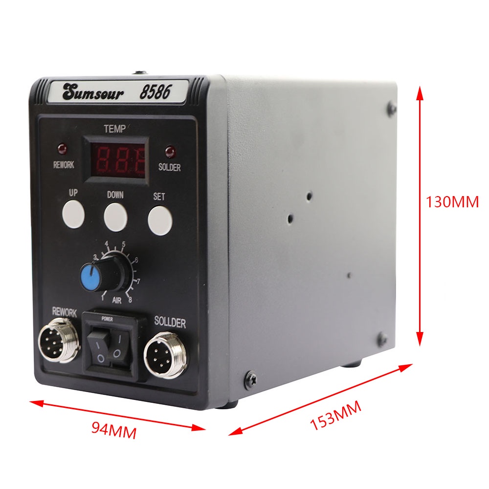 Trạm Hàn Khí Nóng Bằng Điện 8586 700W