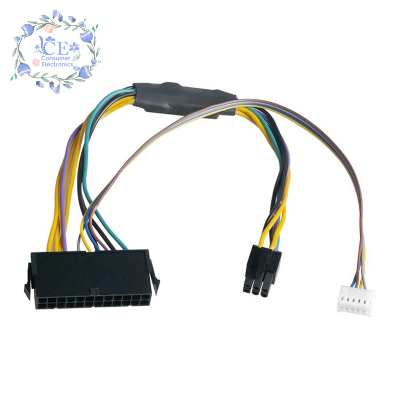 Cáp Chuyển Đổi Nguồn Atx 24pin Female Sang 6pin Male 6pin Pci-E Psu Cho Hp Elite 8100 8200 8300 800g1 | WebRaoVat - webraovat.net.vn