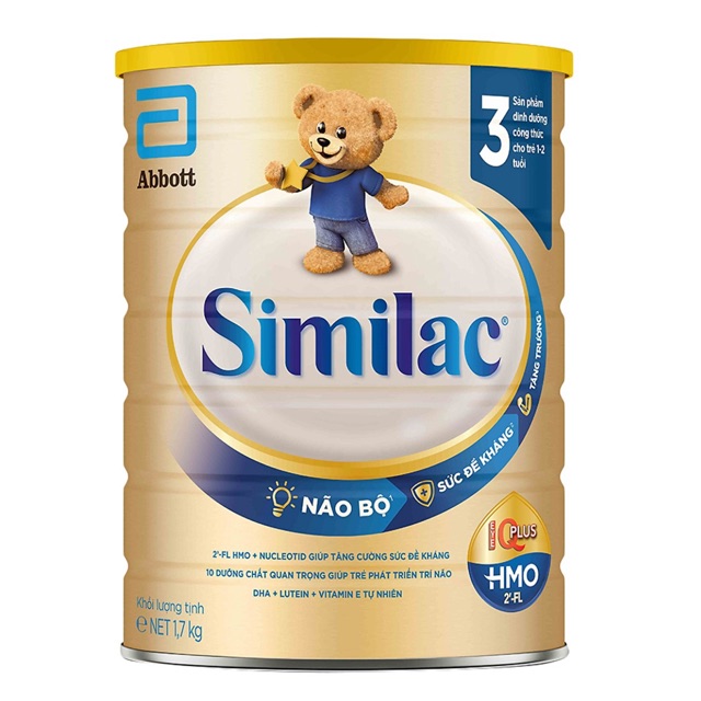 Sữa bột Abbott Similac 3 - lon 1700gr