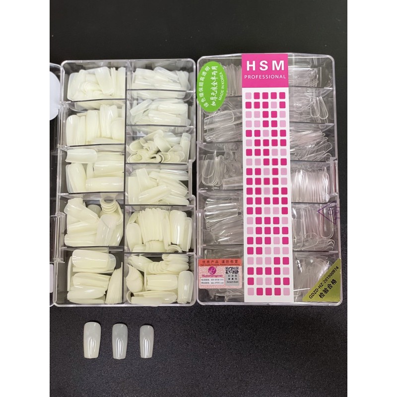 Móng up HSM Hàng chuẩn 500pcs Full Size 0-9 Đủ 4 Fom