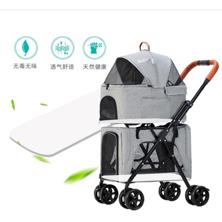 XE ĐẨY THÚ CƯNG HAI TẦNG