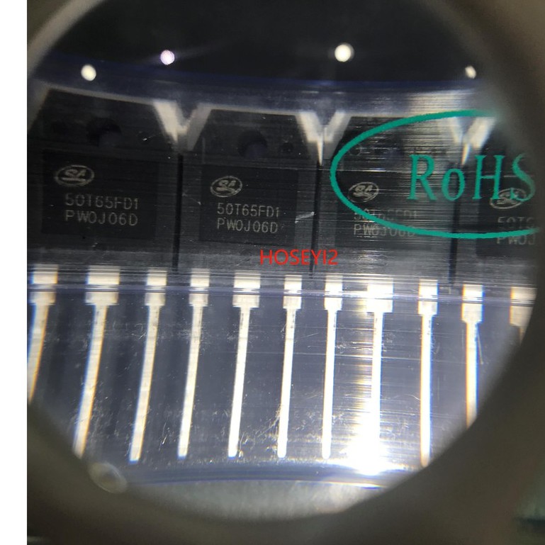 50T65FD1 2 100% Miếng 50T65 50T65FD IGBT TO-3P Thương Hiệu Mới pxa6 100%