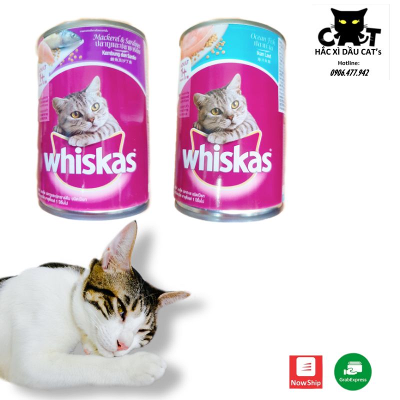 Pate Lon 400g Whiskas mèo lớn