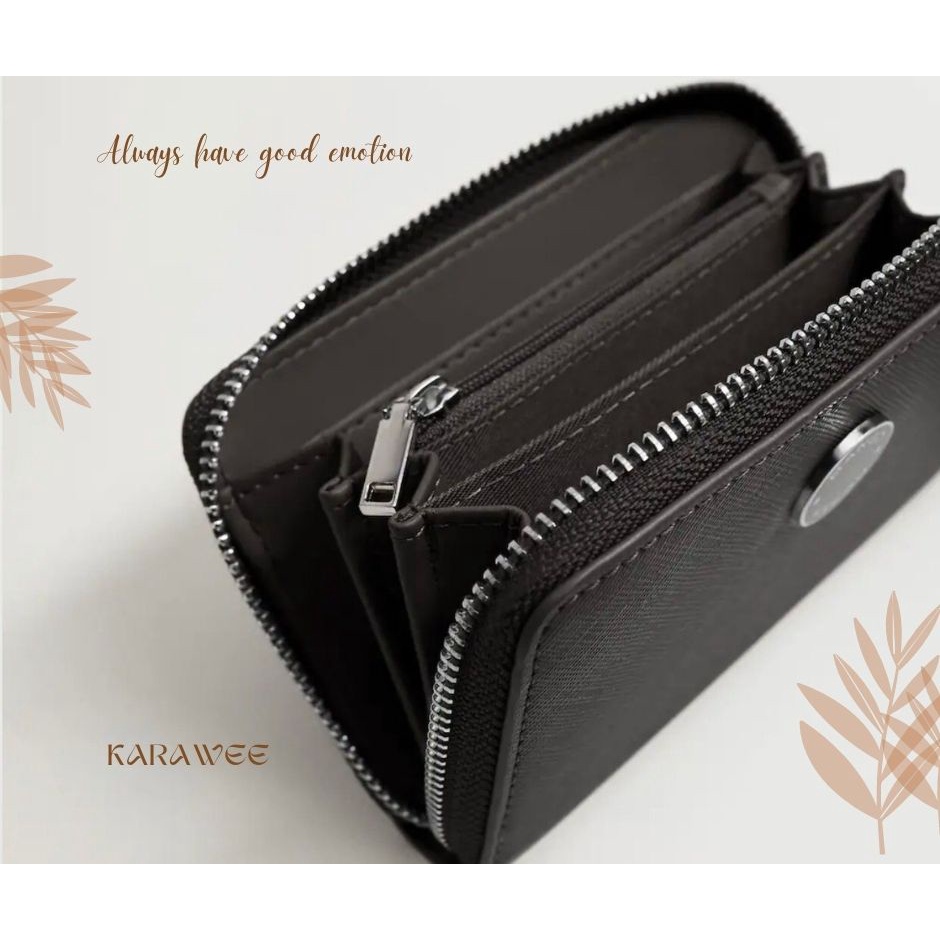 Ví ngắn Safiano Mango - Karawee