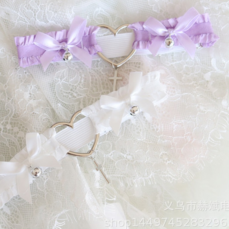 Đai đeo đùi phong cách lolita harajuku quyến rũ tùy chọn màu sắc cho nữ