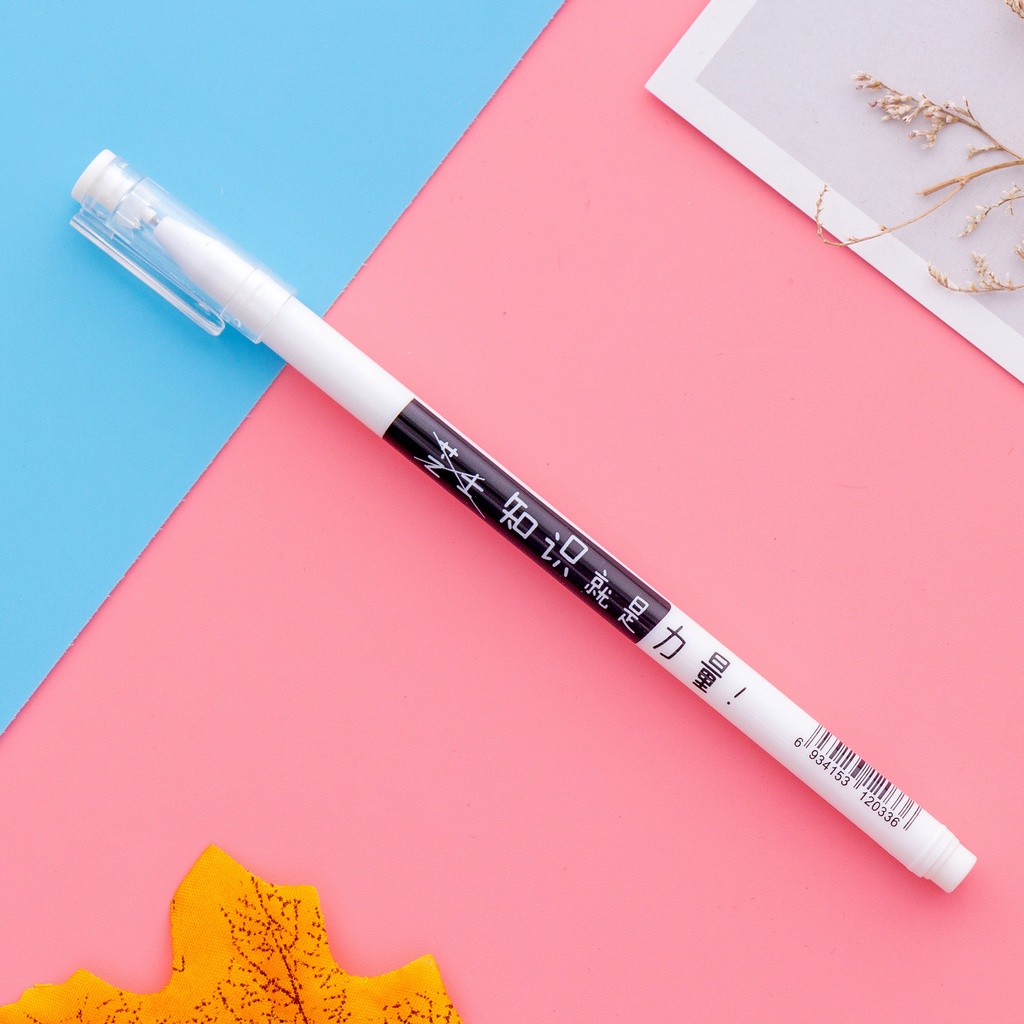 Bút bi mực đen 0.38mm