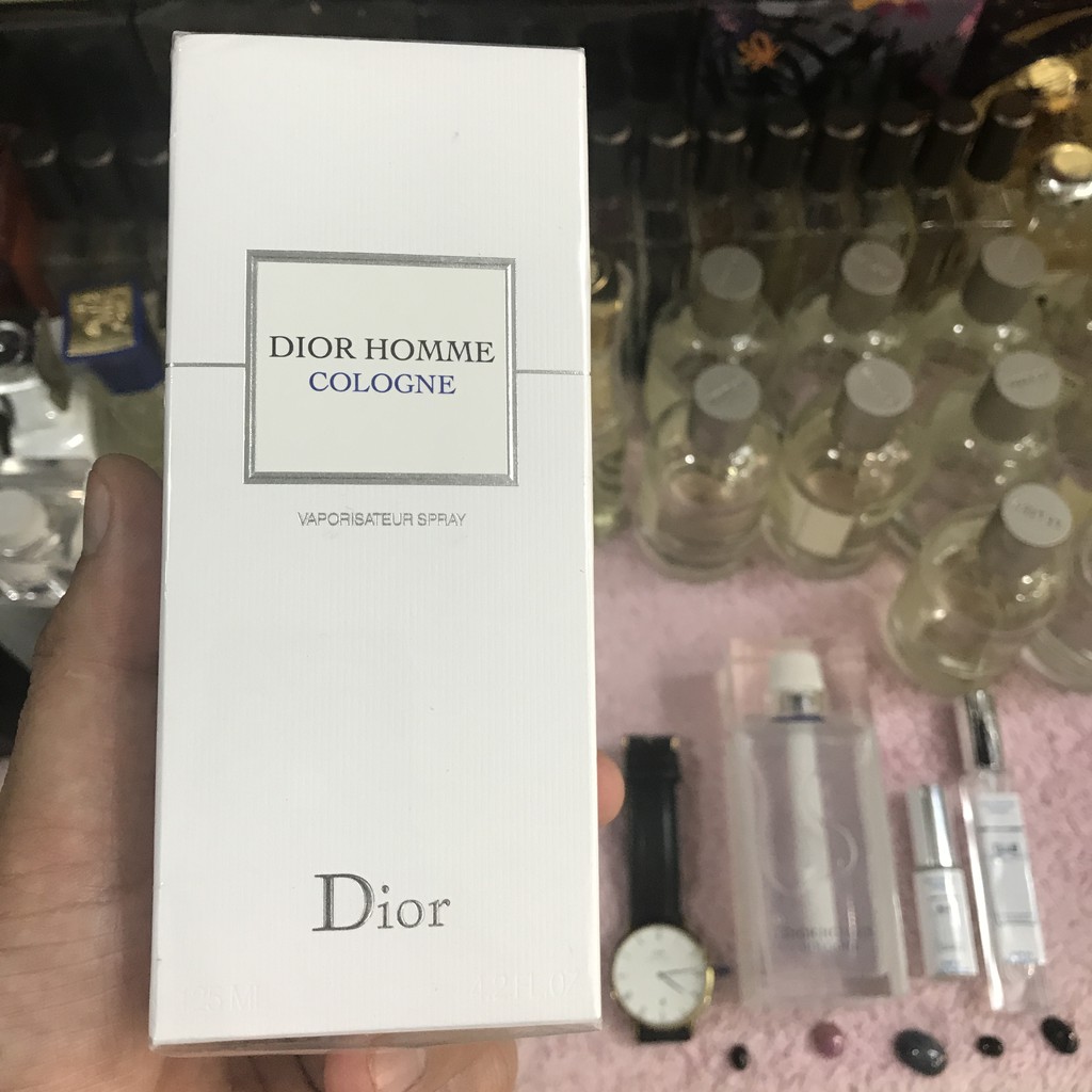 [Mẫu Thử] Nước Hoa Nam Dior Homme Cologne 2ml/5ml/10ml | Thế Giới Skin Care